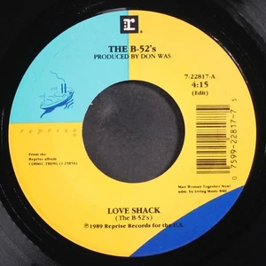 B-52'S: love shack / channel z REPRISE 7" Single 45 RPM - Bild 1 von 2