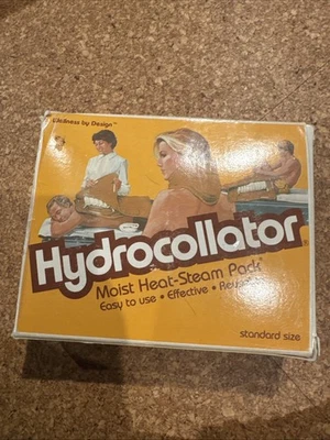 Paquete de vapor térmico húmedo hidrocolador vintage 10 x 12 Chattanooga Co Nuevo de Lote Antiguo Foto 1 de 3