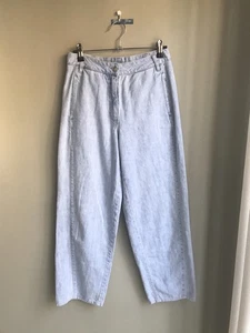 POETRY Hemp Organic Cotton Soft Blue Denim Trouser Jeans Size: 2 - Picture 1 of 14