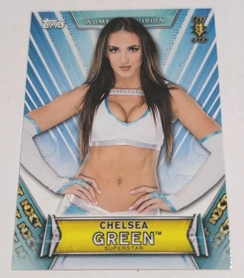 Topps WWE 2019 División Femenina - Lista Chelsea Verde #34 (RC) Novato Foto 1 de 2