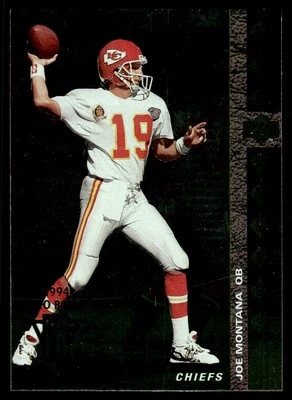1994 SP Joe Montana Kansas City Chiefs #88 - Image 1 of 2