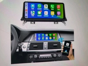 ROAD TOP For BMW X5 E70 X6 E71 CIC Android Auto Car Multimedia T/S 10.25” - Picture 1 of 17