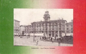 AK TRIESTE /TRIEST La Piazza Grande 1918 - Bild 1 von 1