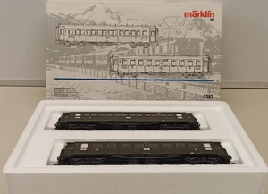 MÄRKLIN H0 Nr. 4261 Wagen Set - Schnellzugwagen DRG ( PS 18 ) - Picture 1 of 4