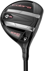 New Ladies Cobra King F9 18.5 Degree 3/4 Fairway Wood Black/Pink W/Headcover - Picture 1 of 7