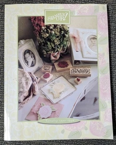 Stampin' Up Annual Idea Book & Catalog 1997-1998 Retired Stamps Scrapbook  - Picture 1 of 5