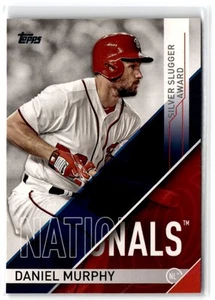 2017 Topps Silver Slugger Awards Daniel Murphy #SS-6 Washington Nationals - Picture 1 of 2