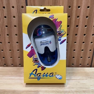 Vintage Seroquel Aqua Computer Mouse PS2  Rollerball Liquid Filled Drug Promo - Picture 1 of 6