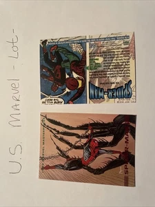 1993 Skybox Marvel Masterpieces #5 Spider Man X 2 cards - Picture 1 of 1