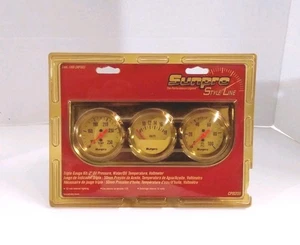 Sunpro CP8208 Triple Guage Kit 2" Water / Oil Temperature Pressure Voltmeter - Bild 1 von 8