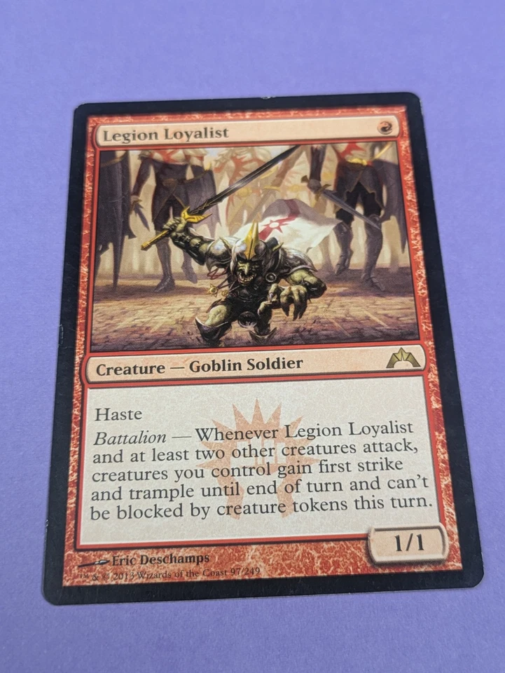 MTG Magic: Gatecrash: Legion Loyalist #97/249 Rare - LP - Image 1 of 2