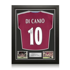 Maglia calcio firmata Paolo Di Canio West Ham United 2000. Telaio standard - Foto 1 di 5