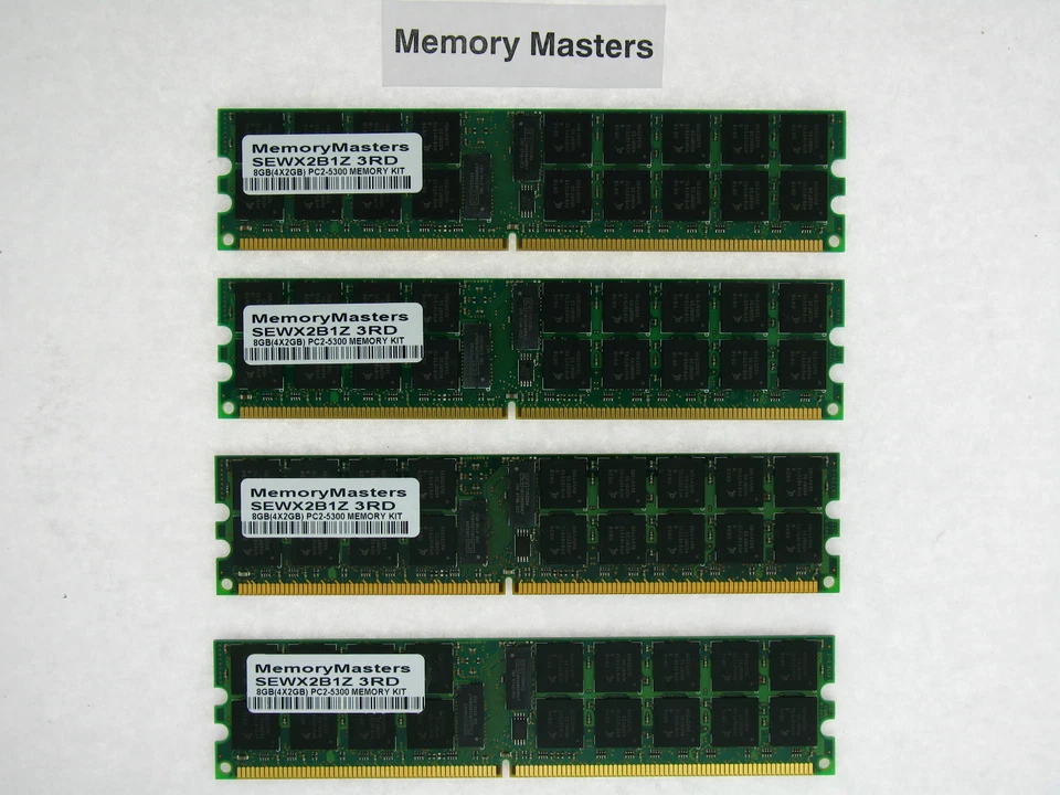 SEWX2B1Z 8GB  (4x2GB) PC2-5300 Memory Kit Sun M3000 - Image 1 of 1