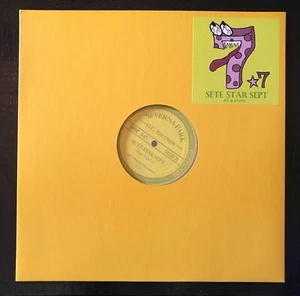 SETE STAR SEPT All Is Wrong Purple 12” Single Ryosuke Kiyasu & Kae Takahashi - Picture 1 of 7