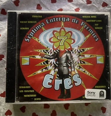 SEPTIMA ENTREGA DE PREMIOS ERES FEAT. FEY / KABAH / SHAKIRA+ MORE 1995 MEX CD - Image 1 of 2