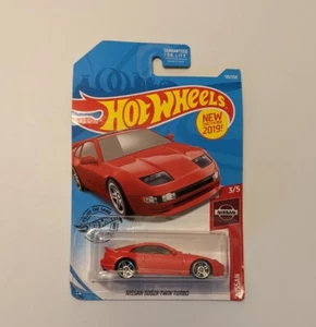 Rot Nissan 300ZX Twin Turbo #110/250 Nissan 3/5 2019 Hot Wheels Mattel Neu - Bild 1 von 2