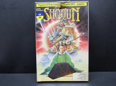 James Clavell's Shogun, Commodore 64 / 128 & IBM PC, Disk Mastertronic '88,  New - Image 1 of 4