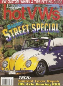 DUNE BUGGIES & HOT VW'S 1997 MAY - IRS AXLE BEARING R&R, SUNROOF COVER REPAIR - Imagen 1 de 1