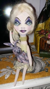 One of a kind artist doll all handmade and painted!!! - Picture 1 of 5