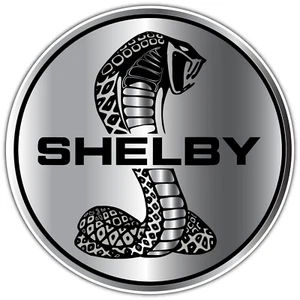 Cobra Shelby Ford Mustang GT Racing Moto Sports Vinyl Sticker Decal Black Silver - Bild 1 von 1