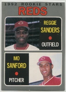 1992 Baseball Cards Magazine '70 Topps #8 Cincinnati Reds Rookie Stars - Picture 1 of 2