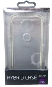 Neu Key Hybrid Case für Moto E5 Plus verstärkte Ecken stoßdämpfend - klar - Bild 1 von 2
