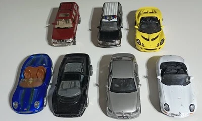 Lote de 7 Welly - Escala 1:32 Diecast BMW Ford Lotus Jaguar Chevrolet. Foto 1 de 4