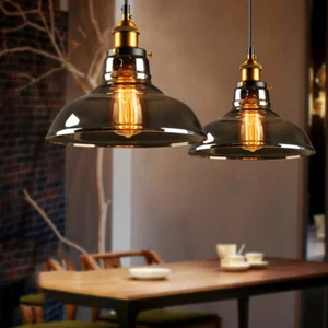 Dining Room Ceiling Lamp Glass Pendant Light Kitchen Chandelier Lighting - Picture 1 of 11