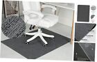 Chair Mat For Hardwood And Tile Floor Heavy Duty Office 36 X 48 Black And Gray