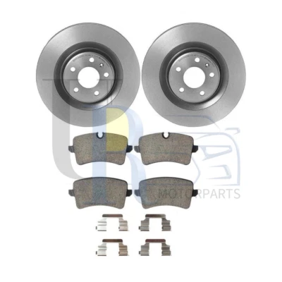 Juego de 3 pastillas de freno de disco trasero Brembo rotor de freno de disco para Audi A6 2014-2016 2017 Foto 1 de 4