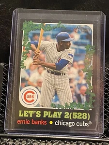 Ernie Banks 2020 Topps Heritage Let's Play 2 # 11 - Cubs - Imagen 1 de 2