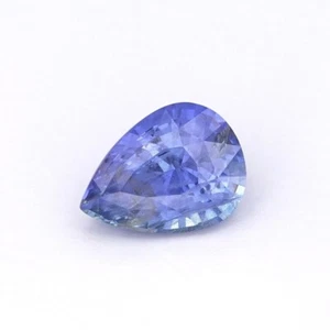 Certified 3 Ct Natural Blue Sapphire Pear Shape Loose Untreated Gemstone GIA Gem - Picture 1 of 10