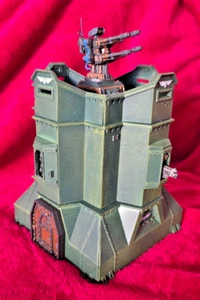 IMPERIAL BASTION SECTOR IMPERIALIS WALL MARTYRS OOP WARHAMMER 40k TERRAIN BUNKER - Picture 1 of 1