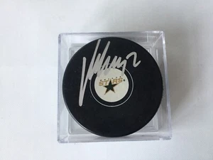 Kari Lehtonen Signed Dallas Stars Hockey Puck Autographed a - Picture 1 of 1