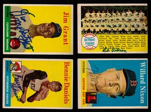 1958 Topps #397 Bob Red Wilson Detroit Tigers Team SIGNIERT PSA/DNA vorzertifiziert - Bild 1 von 4
