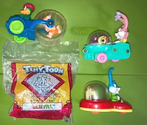 McDonalds 1992 Tiny Toon Adventures Elmira Plucky Babs Buster Bunny Wacky Roller - Picture 1 of 5