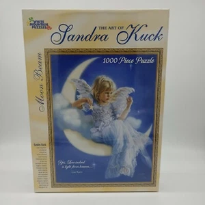 New White Mountain Puzzle Sandra Kuck Moon Beam 1000 Piece Puzzle Jigsaw #208 - Picture 1 of 3