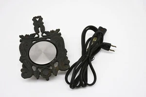 Vintage Williamsburg Cast Iron Electric Food Warmer Trivet 1700 Mid Century 50s - Picture 1 of 7