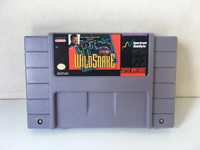 WildSnake for the Super Nintendo Entertainment System SNES - Image 1 of 2