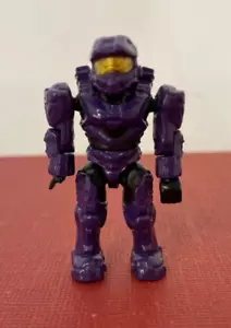 Mega Bloks ☆ HALO ☆ Tribute Pack : UNSC Purple Spartan - Mini Figure from #97520 - Picture 1 of 3