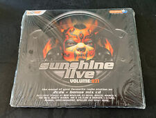 Sealed New Sunshine Live Volume: 021 - Trance Techno House Import 3XCD Toptrax
