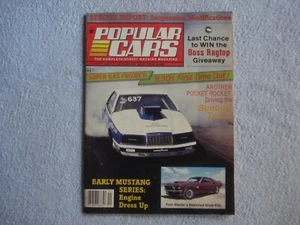 Popular Cars & Custom Rodder 1984 December Classic Hot Rod Modified Custom Cars - Picture 1 of 1