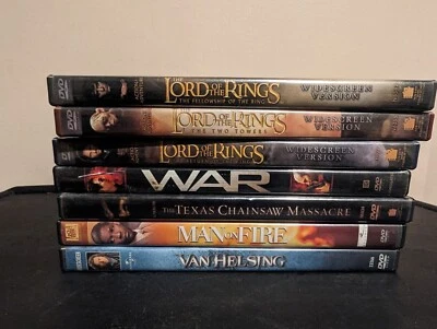 7 Assorted DVD Used Movies Discount Lot  - Image 1 of 4