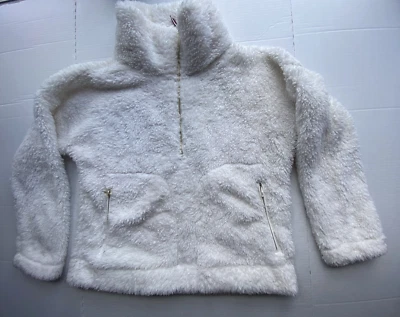 Women’s Tommy Hilfiger Small White Pull Over Sweater Long Sleeve 100% Polyester - Image 1 of 4