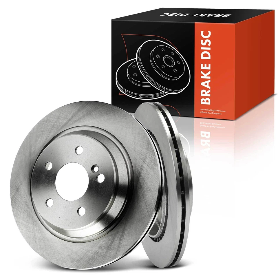 Rear Disc Brake Rotor for Mercedes-Benz C215 CL500 W220 W221 S430 S500 2000-2006 - Image 1 of 4