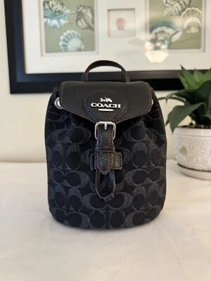 Новый с Ярлыками тренер Амелия трансформируемый рюкзак в подпись джинсовой ткани CP106 - Изображение 1 из 4