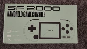 SF2000 Handheld Game Station. GB,GBC,Nes, Snes, Mega Drive And Arcade Games - Afbeelding 1 van 5