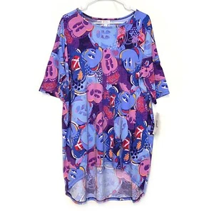 LuLaRoe Irma Mickey Mouse Tunic Top XL Women’s NWT Multicolor Graphic - Picture 1 of 3