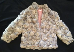 Vintage Rabbit Patchwork Fur Coat - Picture 1 of 6