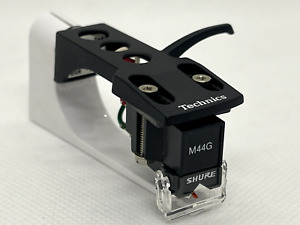 SHURE M44G N44G with Technics Headshell DJ Turntable Cartridge Stylus Needle